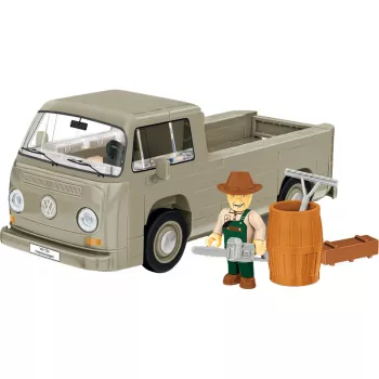 Cobi model kit Volkswagen T2a flatbed truck 1:35 scale Pilka