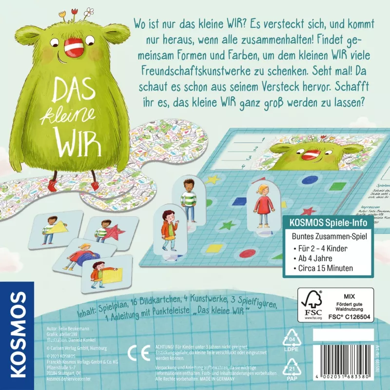 Das kleine Wir, Stalo žaidimas