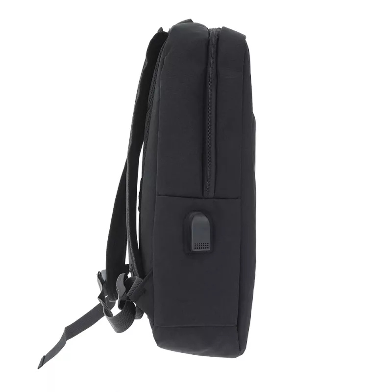 Kuprinė Tellur Nomad 15,6 col. su USB prievadu, juoda
