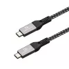 USB-C į USB-C kabelis GEMBIRD CCBP-USB4-CMCM240 1,5 m, USB4 Gen 3x2, 40 Gbit/s, 240 W, juodas