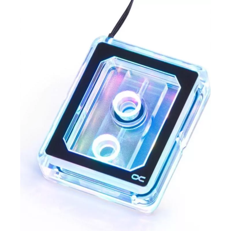 Alphacool 12981 - vandens blokas - akrilas - Varis - Balta - LGA 2011-v3 (Socket R) - LGA 2066 - LGA3647-0 (Socket P0) - Socket SP3 - Socket TR4 - Socket sTRX4 - 79 mm - 63,8 mm (129