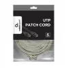 Tinklo kabelis Gembird PP6U-20M Cat6 U/UTP 20 m RJ-45 pilkas
