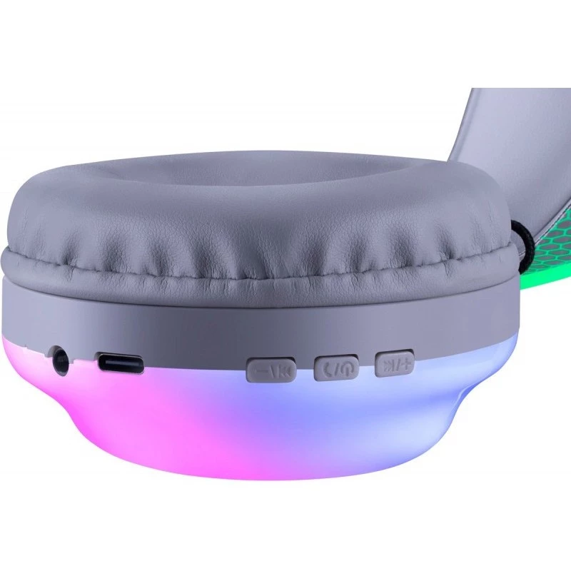 Belaidės ant galvos dedamos ausinės DEFENDER Freemotion B651 — binauralinės, uždara akustinė sistema, 20–20000 Hz, 105 dB, USB-C, AUX