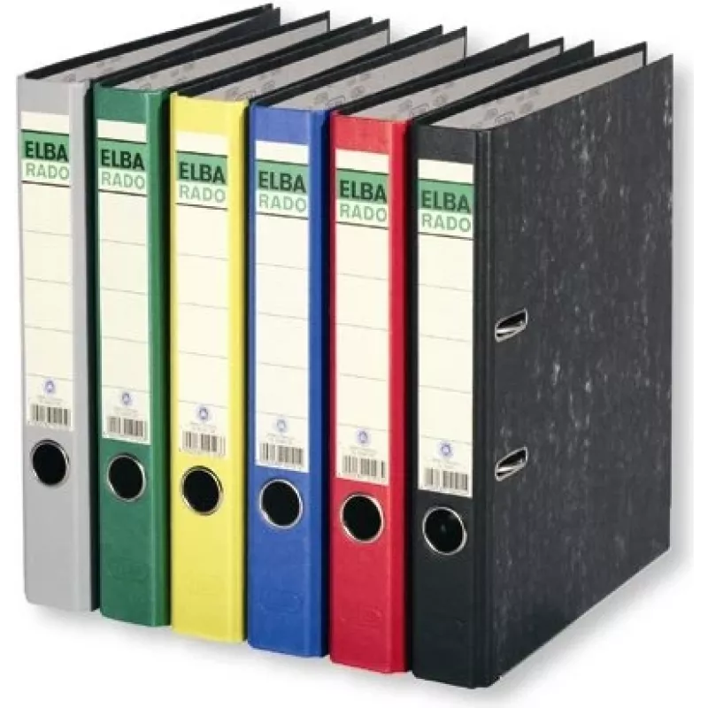 ELBA segtuvas ELBArado 100022597 DIN A4 50mm kartoninis Pilkas (100022597)