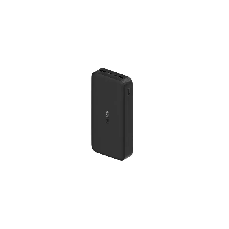 Xiaomi Mi 20000mAh Redmi Power Bank: 2 USB-A prievadai, greitas dviejų įrenginių įkrovimas, dvigubas Micro-USB/USB-C įvesties prievadas, nešiojamas įkroviklis mobiliesiems