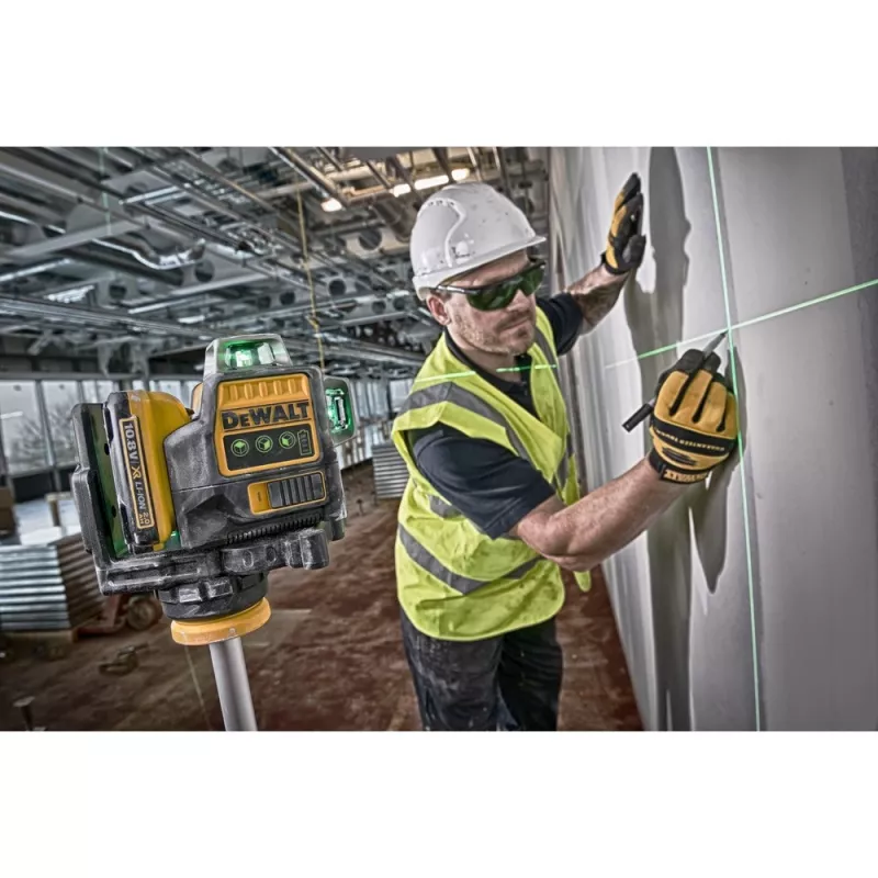 Linijinis lazerinis nivelyras DeWALT DCE089D1G-QW