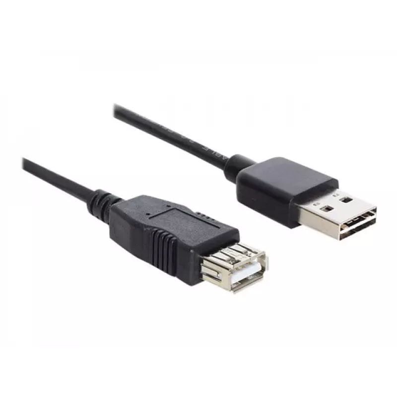 USB laidas DeLOCK EASY-USB 2.0-A 5m Juodas