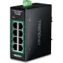TRENDnet 8 pramoninių gigabito PoE+ DIN bėgelio mini komutatorius (TI-PGLC80)