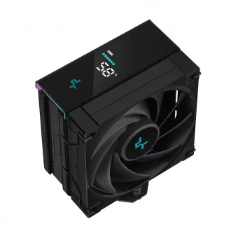 DeepCool AK400 DIGITAL procesoriaus oro aušintuvas 12 cm juodas 1 vnt.