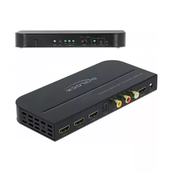 HDMI jungiklis DeLOCK 3 x HDMI įėjimas į 1 x HDMI išėjimas 4K 60 Hz