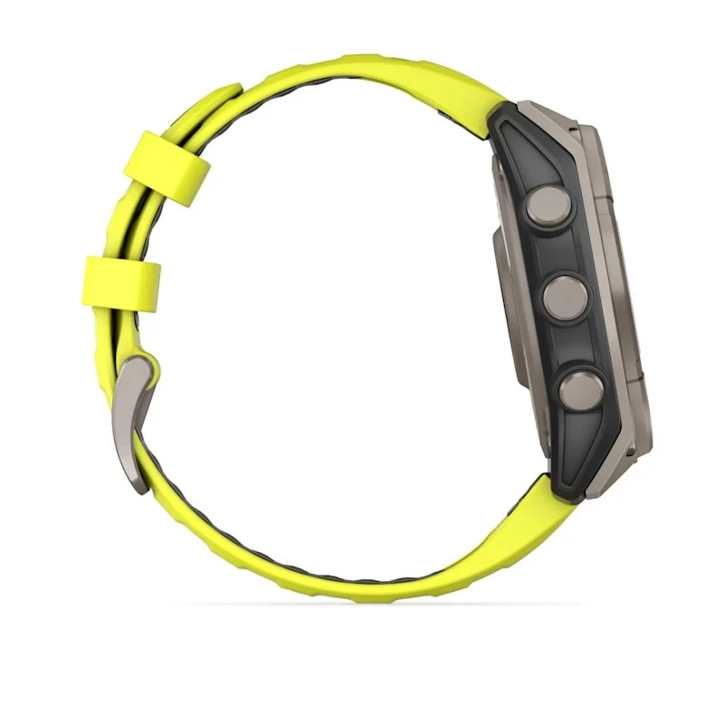 Garmin fenix 8 3.3 cm (1.3) 47 mm skaitmeninis 260 x 260 pikselių jutiklinis ekranas Titano Wi-Fi GPS (palydovinis)