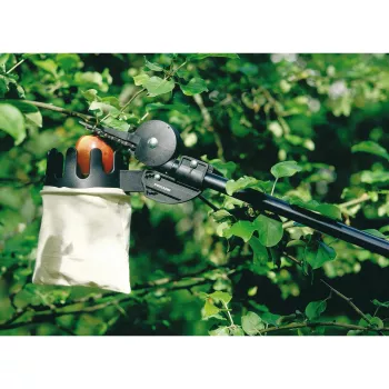 Fiskars Fruit Picker, Length 290mm, Juoda/White, Fibreglass-Reinforced Plastic and Cotton (110970)