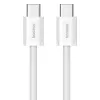 Baseus Superior USB C į USB C duomenų laidas 2 m 30 W Baltas