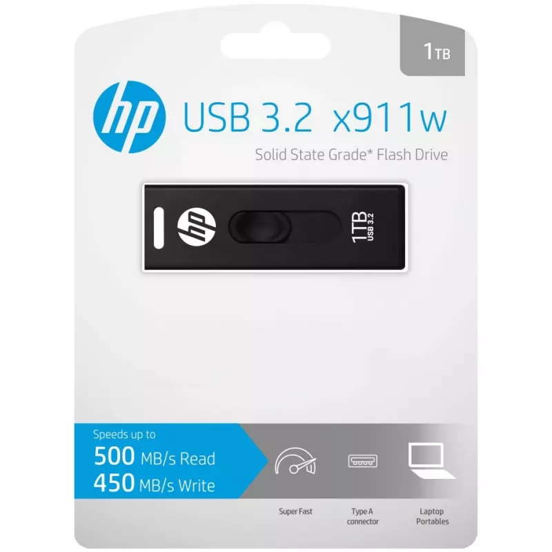 Pendrive 1TB HP USB 3.2 USB HPFD911W-1TB