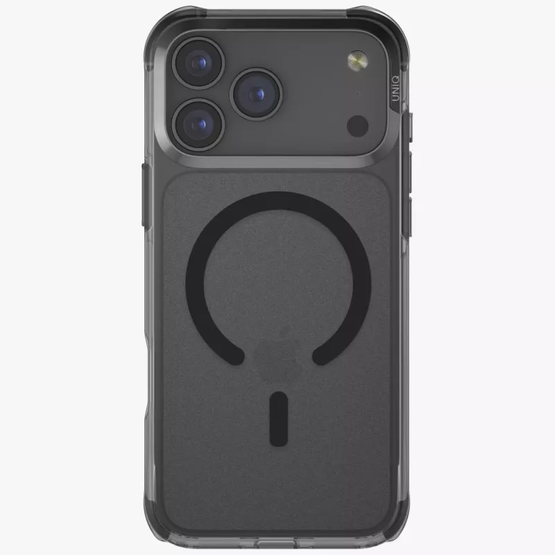 Dėklas UNIQ LifePro Xtreme, skirtas iPhone 17Pro Max, Magclick įkrovimas, juodas