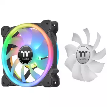 Thermaltake SWAFAN 14 RGB ventiliatorius, 14 cm, juodas, 500–2000 RPM