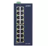 PLANET ISW-1600T tinklo jungiklis Nevaldomas Fast Ethernet (10/100) Mėlyna