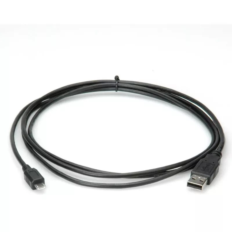 USB 2.0 laidas ROLINE 11.02.8755 3.0 m A tipo kištukas – Micro USB B kištukas