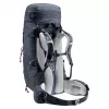 Deuter Aircontact Lite 45+10 SL moteriškas žygių kuprinė, juoda