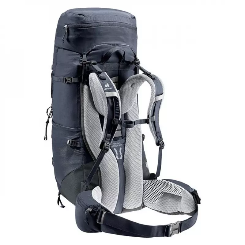 Deuter Aircontact Lite 45+10 SL moteriškas žygių kuprinė, juoda