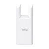 Tinklo kartotuvas TENDA T10 2,4 GHz Wi‑Fi 4, 300 Mbps, 2 išorinės antenos, 1x RJ-45, baltas