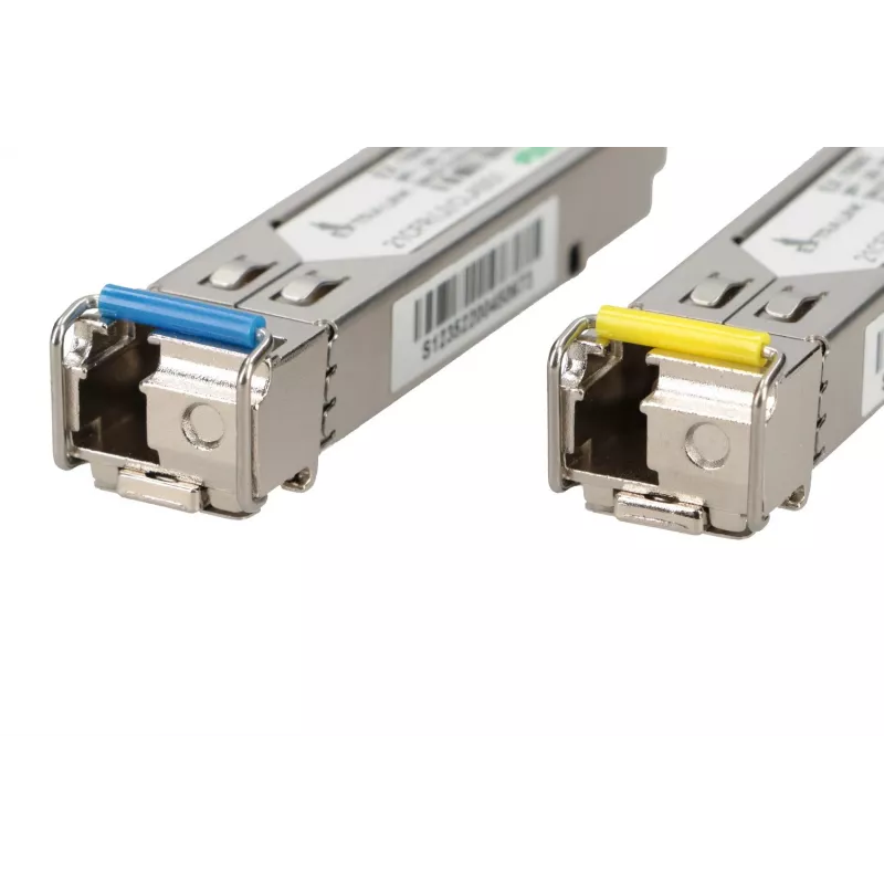 Extralink SFP WDM modulis 1.25G, 1.25Gbps, 1310/1550nm, vienmodis, 20km, LC, DOM, pora, skirtas HP/Aruba