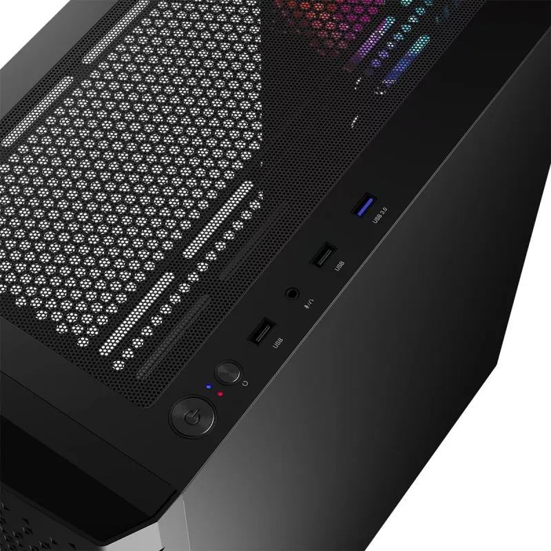 Logic ARAMIS ARGB MINIDI USB 3.0 korpusas, juodas