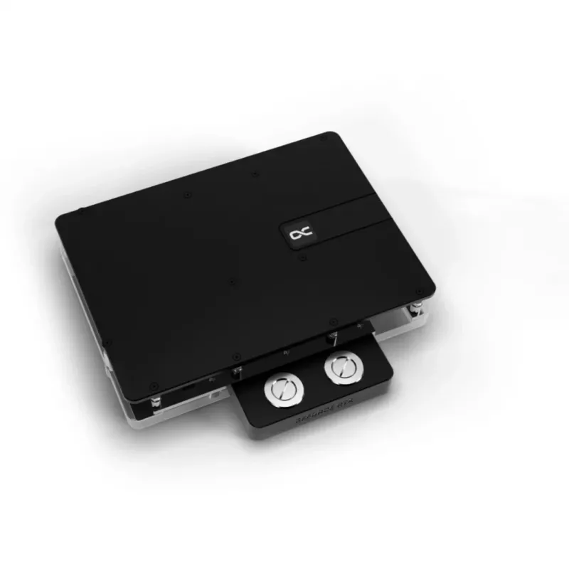 Galinė plokštė Alphacool 10260 Aliuminis Chromas Varis Juoda 154 mm