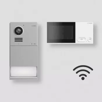 Siedle rinkinys Wi-Fi matinis chromas IQSW-0f.Bestand (210013219-00)