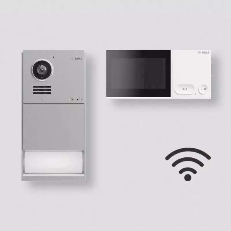 Siedle rinkinys Wi-Fi matinis chromas IQSW-0f.Bestand (210013219-00)