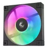Ventiliatorius DeepCool FD12 ARGB-3 viename 12 cm juodas baltas 3 vnt. maksimalus oro slėgis 2,56 mmH2O
