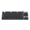 Logitech klaviatūra K835 TKL MECHANICAL TTC Red [DE] grafitas TTC Red, linijinis mechanizmas, greitai reaguojanti