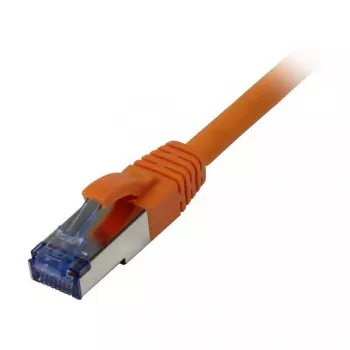 komutacinis kabelis RJ45 - CAT6A 500Mhz - 10m - oranžinis - S-STP(S/FTP) - komponentų patikrintas (GHMT sertifikuotas) - AW