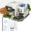 Energijos skaitiklis AEOTEC AEOEZWA046C3A60 — trijų gnybtų 60A su Z-Wave vienfaziam arba trifaziam stebėjimui