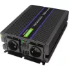 Galios keitiklis QOLTEC Monolith 3000 MS Wave, 12 V → 230 V, 1500/3000 W, su USB