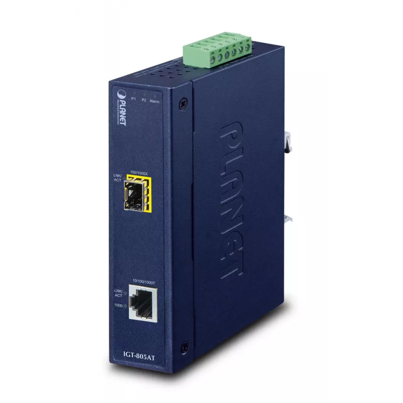 Tinklo medijos keitiklis PLANET IGT-805AT