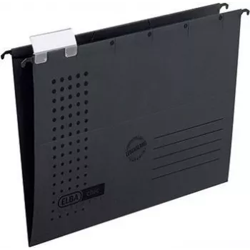 ELBA chic ULTIMATE - A4 - kartonas - antracitinis - vertikalus - 330 lapų - metalinis