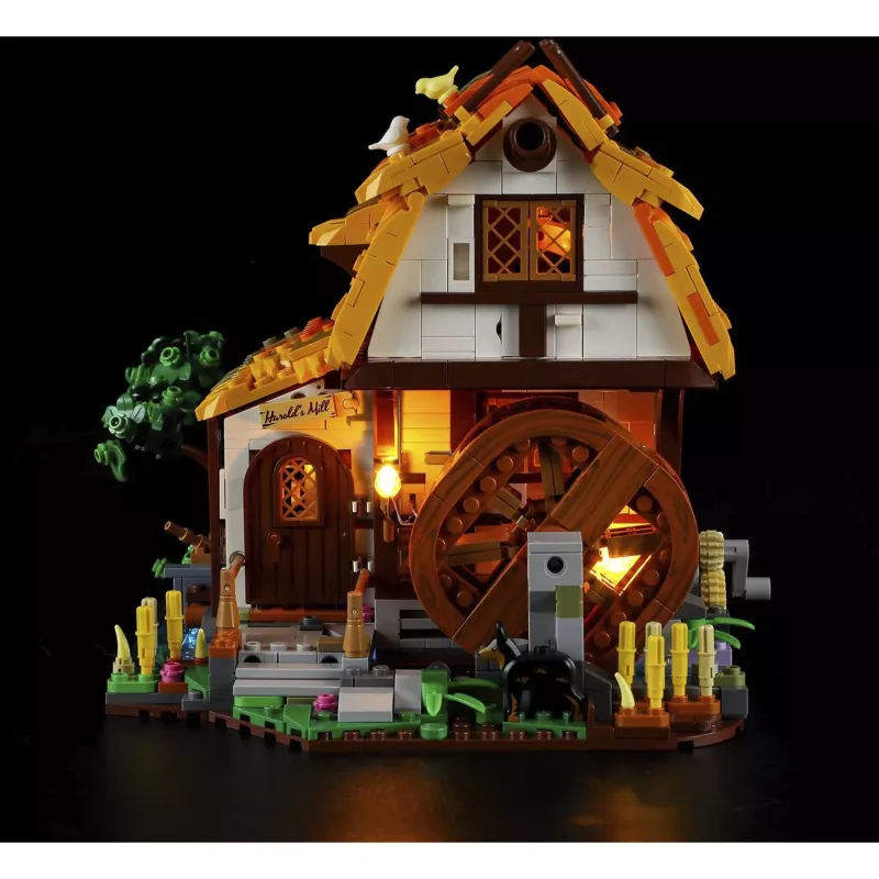 Lumibricks Medieval Watermill Building Set