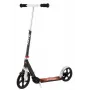 Paspirtukas Razor A5 Lux — aliuminis, 20 cm poliuretano ratai, sulankstomas, reguliuojamo aukščio, maks. apkrova 100 kg, juodas