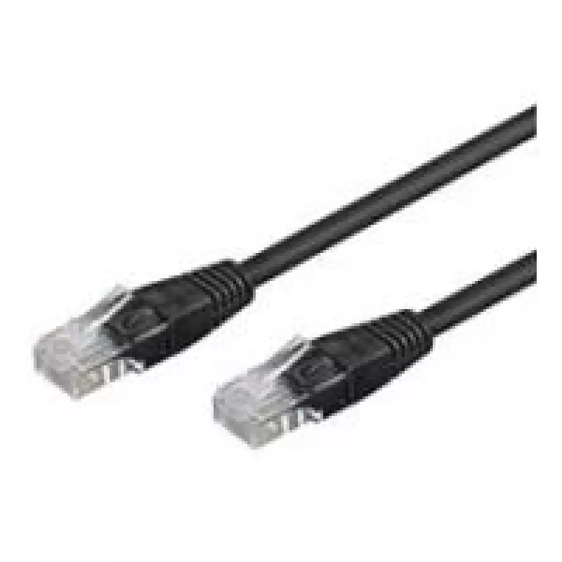 Wentronic Goobay CAT 6 komutacinis kabelis, U/UTP, Juoda, 7,5 m - CCA Copper Mix (68686)