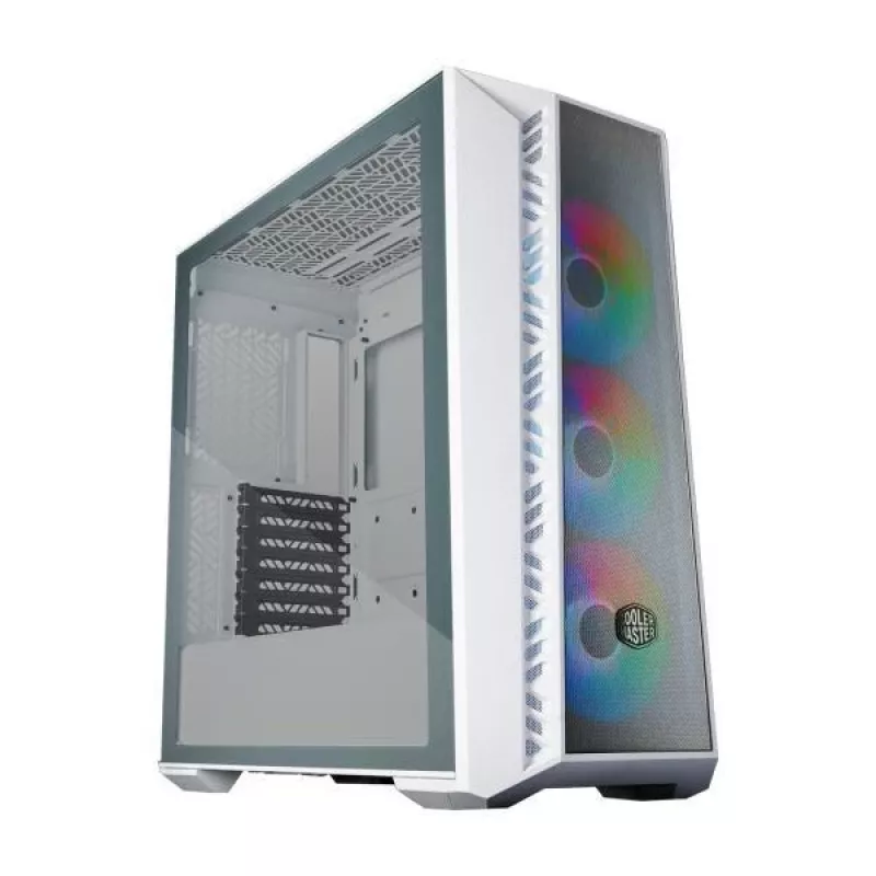 Cooler Master MasterBox 520 - Midi bokštas - PC - Baltas - ATX - EATX - micro ATX - Mini-ITX - SSI CEB - akrilnitrilo butadieno stirenas (ABS) - Plienas - Grūdintas stiklas - Multi