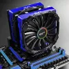 Kompiuterio aušinimo sistemos dalis Cryorig CR-CCI — mėlynas ABS priedas, skirtas R1 Universal / R1 Ultimate (140×23×131 mm)
