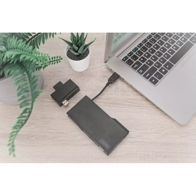 Digitus universali prijungimo stotelė, USB 3.0, kelioninė