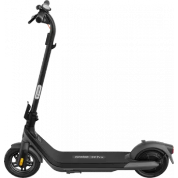 Ninebot by Segway E2 Pro, klasikinis paspirtukas, pilkas, 20 km/val., 100 kg, unisex, 16 metų