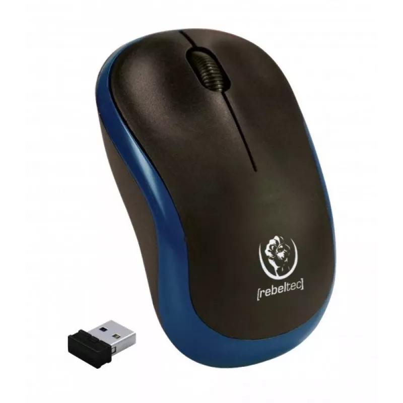 Belaidė optinė pelė Rebeltec METEOR mėlyna RBLMYS00048 USB
