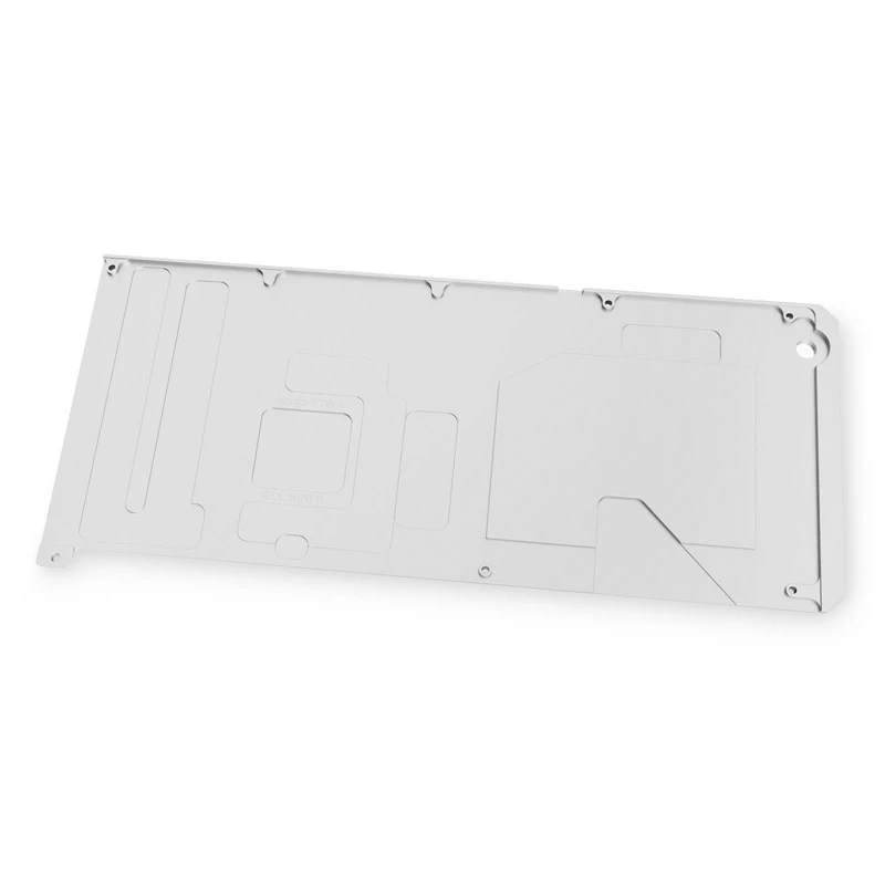 EK Water Blocks Quantum Vector FTW3 RTX 3070 Ti nugarėlės plokštė, nikelis, sidabrinė