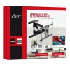 GART LCD/LED TV laikiklis 40-75 45 kg vertikalus/horizontalus reguliavimas 58-380 mm max VESA 600x400