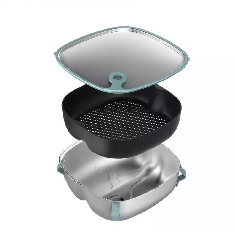 Aliuminio įdėklas Philips gruzdintuvei HD9960/00, 216×217×91 mm