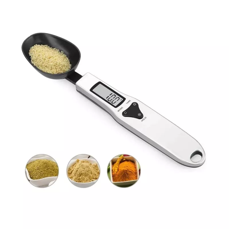 Extralink Home S1 šaukšto svarstyklės, 500g/0.1g