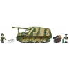Konstruktorius Cobi Panzerhaubitze Hummel 1118 dalių modelio rinkinys
